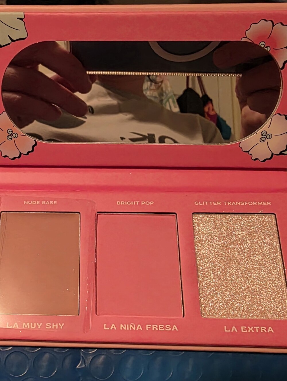 Alamar Cheek Palette - Peach, Coral, Mint